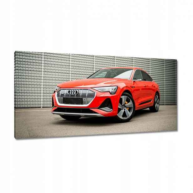 Obrazy 115x55 Červené Audi e-tron