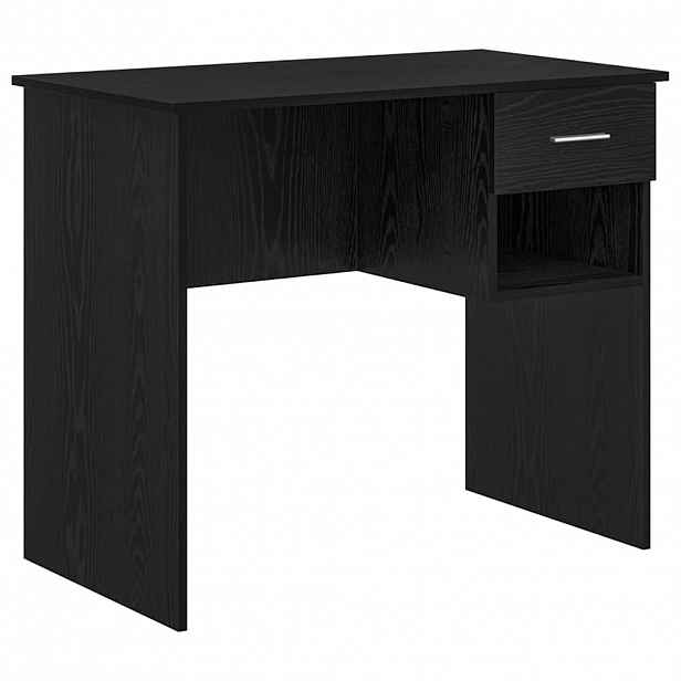 vidaXL Stůl Černý dub 90 x 49 x 75 cm Kompozitní dřevo