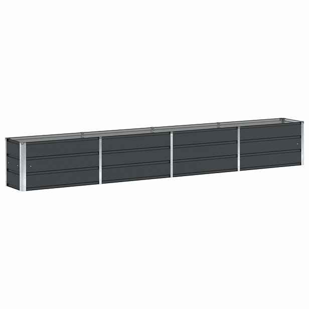 vidaXL Truhlík Antracit 320 x 40 x 45 cm Ocel