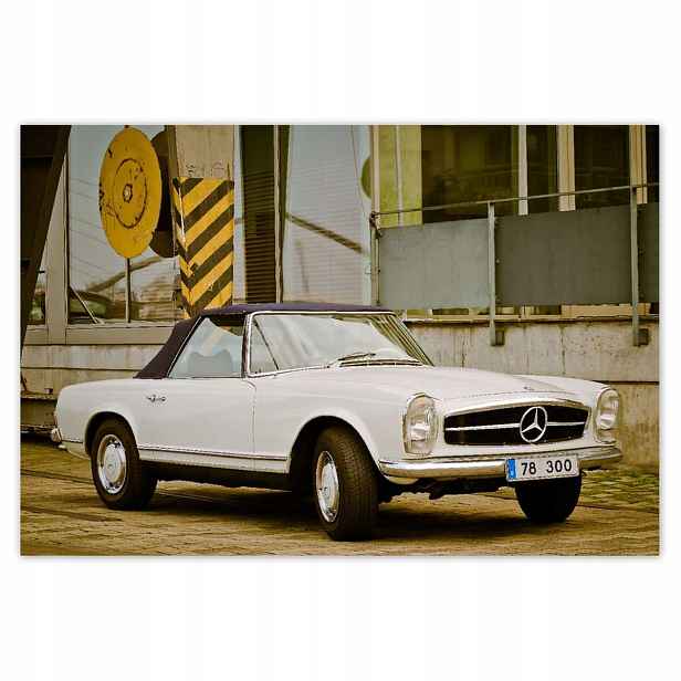 Plakáty 185x125 Kabriolet Mercedesu