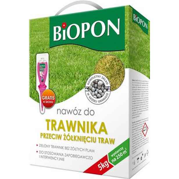 Hnojivo na trávníky proti žloutnutí 5 kg