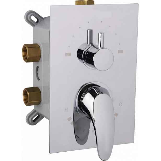 JB Sanitary Podomítkový box SLIM, třícestný A10 72 00