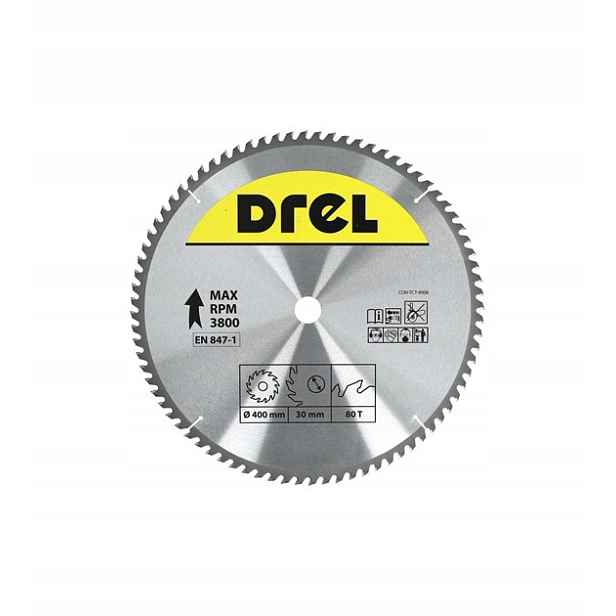 Řezací kotouč Condor Drel 400 x 30 mm 80 zubů