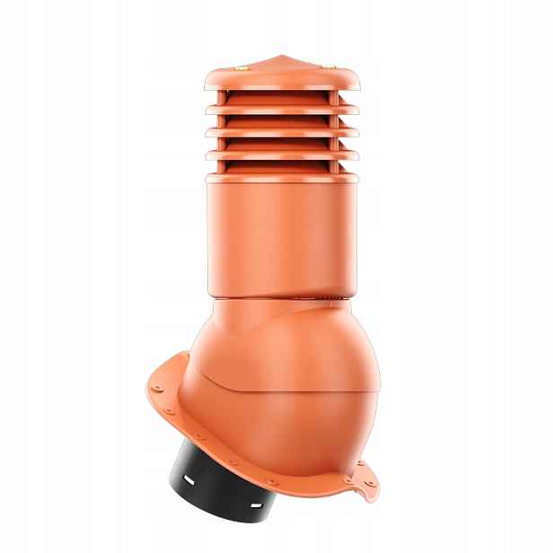 Větrací komín Smartline profil N fi 150 mm, zateplený cihlovým povrchem