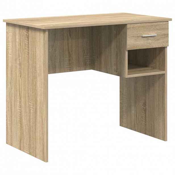 vidaXL Stůl Sonoma dub 90 x 49 x 75 cm Kompozitní dřevo