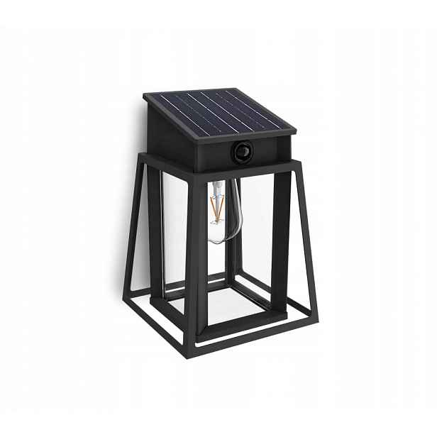 Zahradní nástěnné svítidlo Solární Lampa Led 3.2W IP44 s pohybovým senzorem Philips