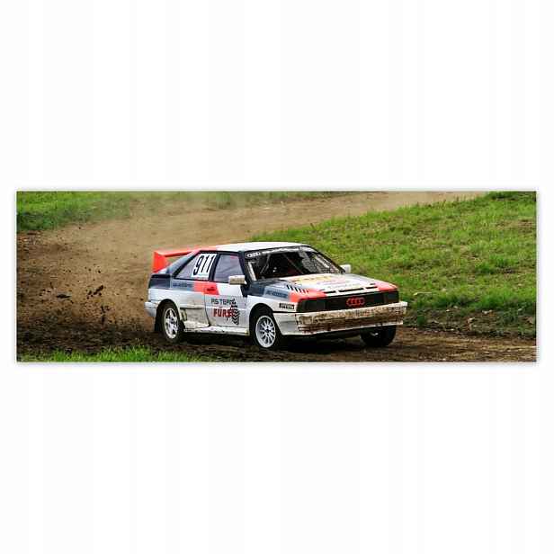 Plakáty 200x66 Audi Quattro v terénu