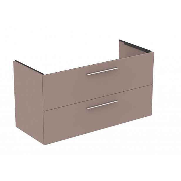 Ideal Standard i.Life B - Umyvadlová skříňka, 120x63x51 cm, 2 zásuvky, matná béžová T5514NH