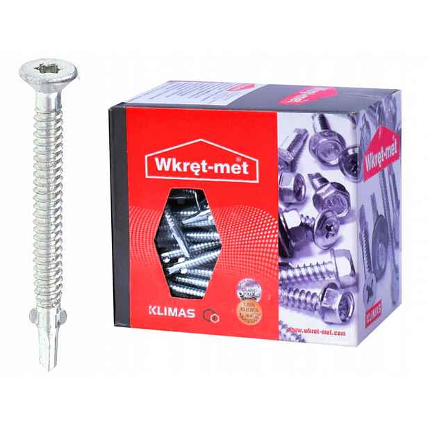 Samovrtací Vruty Dřevo-ocel Wsdst Torx 6,3x70 Klimas 200ks