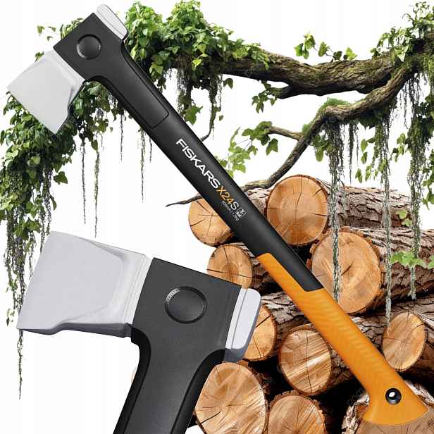 Sekera Fiskars Xseries X24 Profesionální Drtící Dřevo, Větve