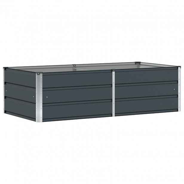 vidaXL Truhlík Antracit 160 x 80 x 45 cm Ocel