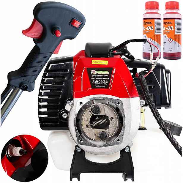 Motor Pro Benzínovou Kosu Křovinořez 6,1 Hp Vyžínač Motorový Křovinořez Olej Bonus