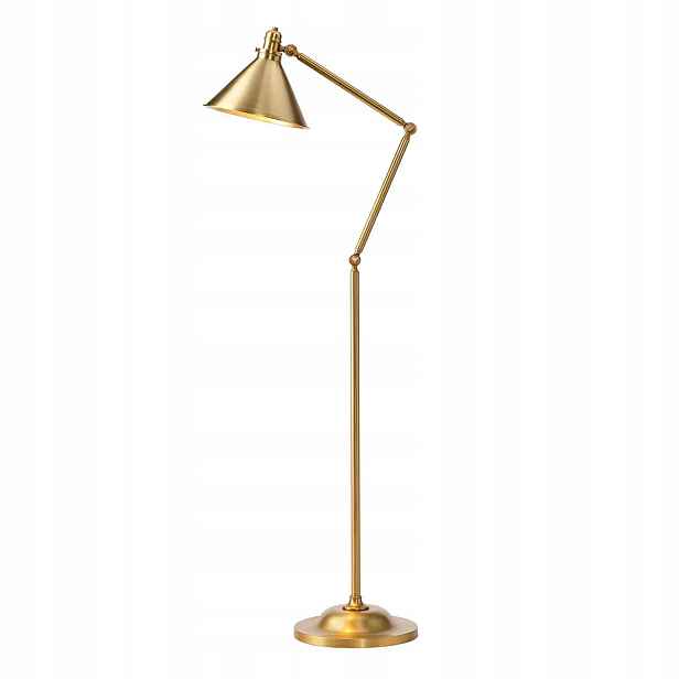 Stojací lampa mosazná Provence 167 cm Elstead
