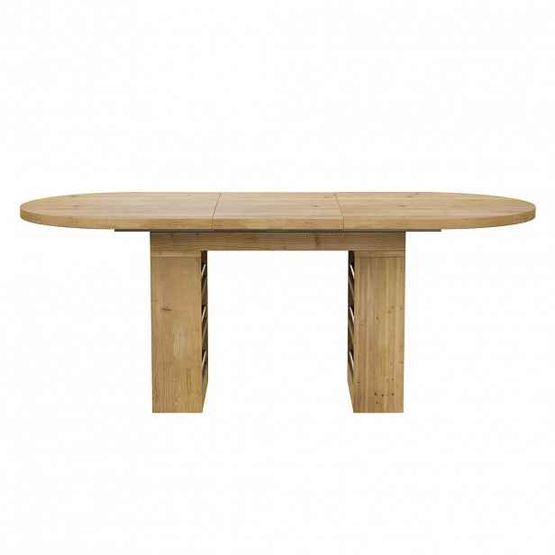 Urban Meuble JÍDELNÍ STŮL Rozkládací dubový s úložným prostorem 150–200 × 90 cm