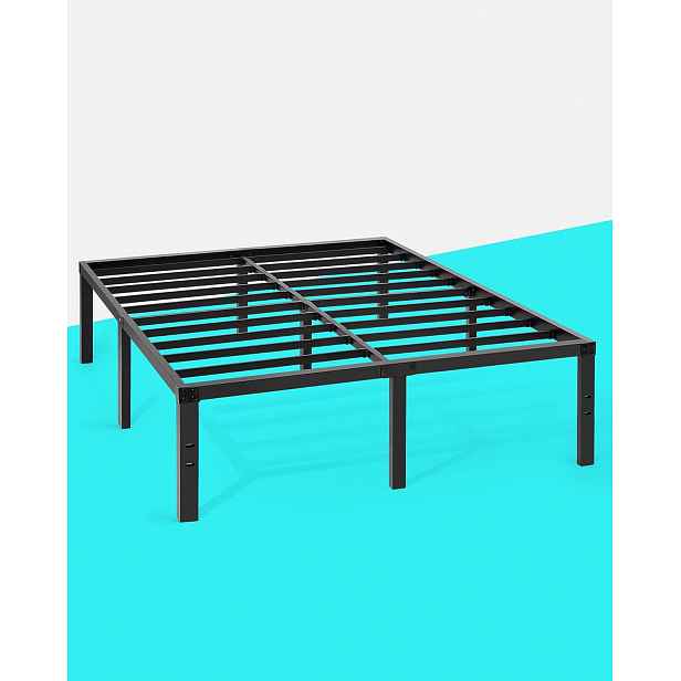 Tatago 140x195 Kovový rám postele výška 41 cm, černá, dvojitá barva