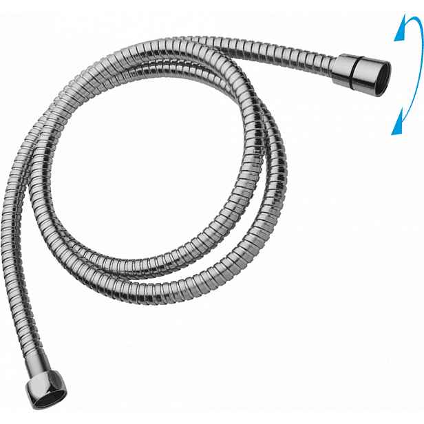 JB Sanitary Sprchová hadice 150 cm, nerez, ANTI TWIST HS 06