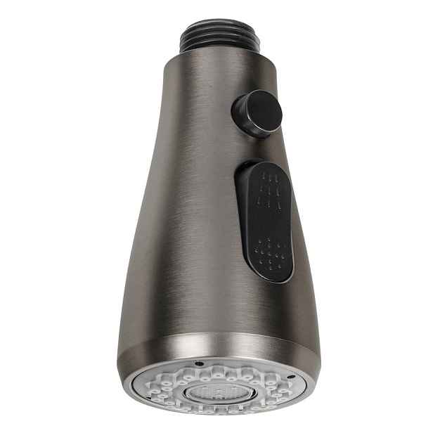 Sapho Výsuvná sprcha dřezové baterie 1/2", gun metal