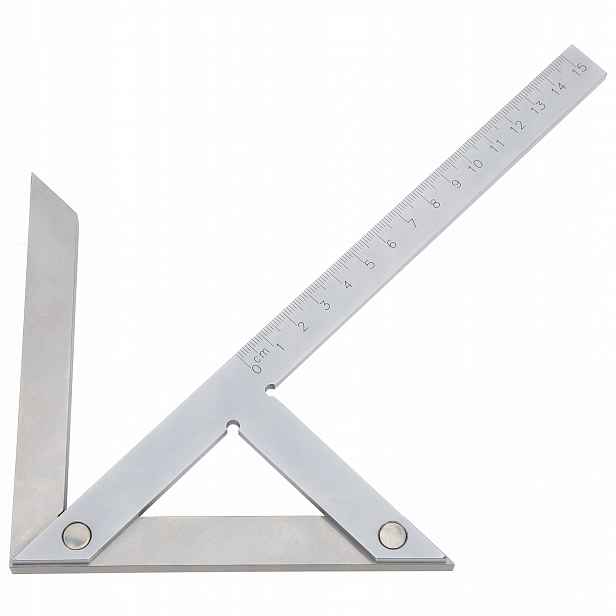 Úhloměr Středový Nastavitelný 150x130mm Středící Přípravek