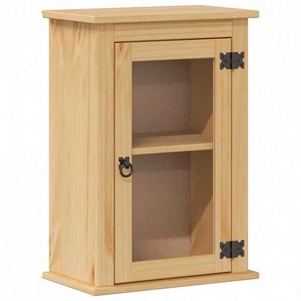 vidaXL Koupelnová nástěnná skříňka Corona 45x27x64,5 cm masiv borovice