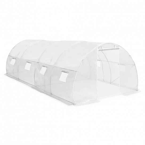 vidaXL Fóliovník 18 m² 600 x 300 x 200 cm