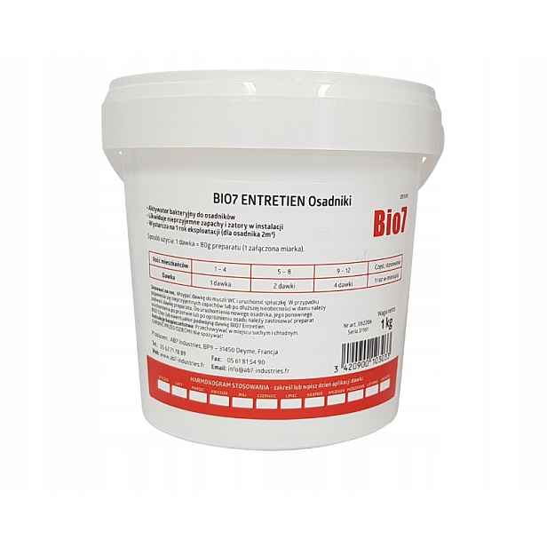 Přípravek do septiku prášek Graf&sotralentz Bio 7 Entret 1 l 1 kg
