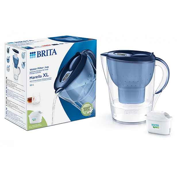 Brita Filtrační konvice Marella XL, 3,5 l, modrá 1052778