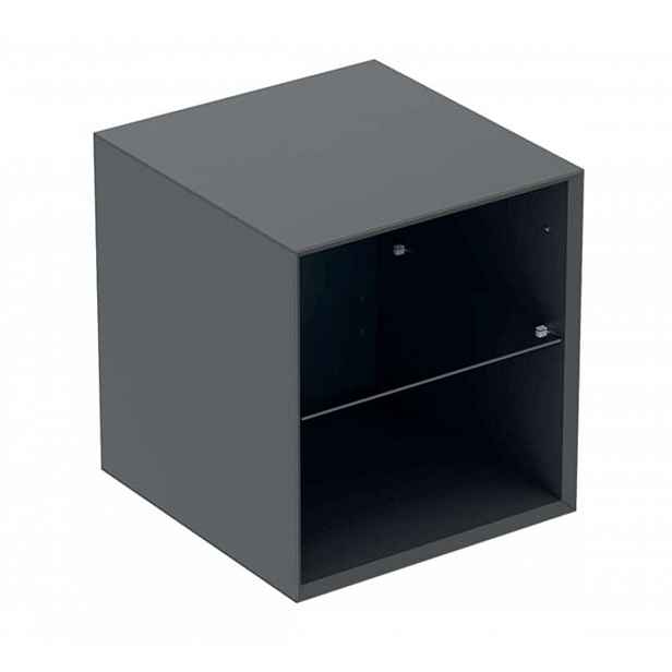 Geberit ONE - Boční skříňka 45x49x47 cm, otevřená, lávová 505.079.00.3