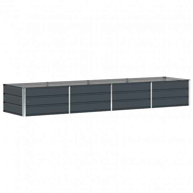 vidaXL Truhlík Antracit 320 x 80 x 45 cm Ocel