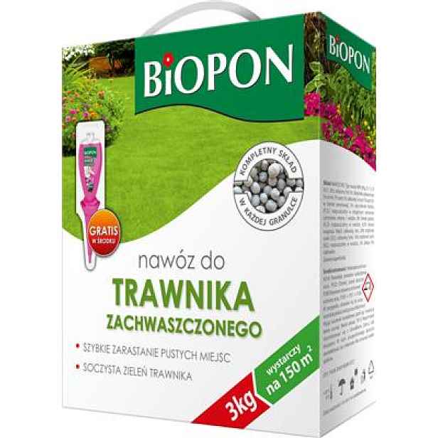 Hnojivo na zaplevelené trávníky 3 kg