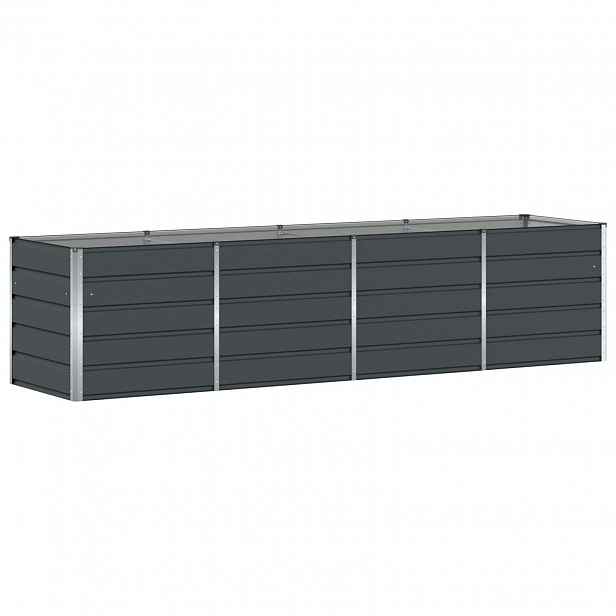 vidaXL Truhlík Antracit 320 x 80 x 75 cm Ocel