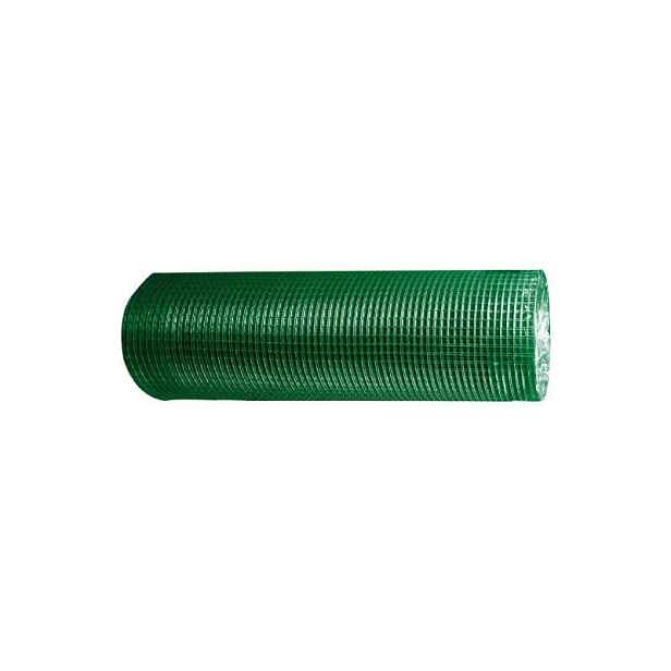 Pletivo čtverec, Pvc 1000/16x16/1,2 mm x 25 m, zelené, Ral 6005