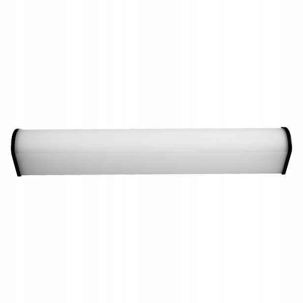 Led koupelnové nástěnné svítidlo nad zrcadlo, černé, podlouhlé, 41 cm, IP44, Polux