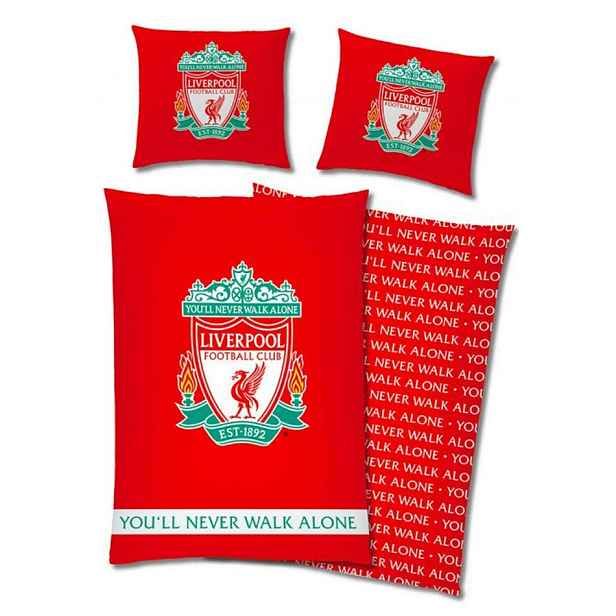 Bavlněné povlečení FC Liverpool 140 x 200 cm