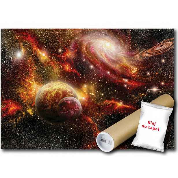 Vinylová fototapeta Vesmír Hvězdy Obloha 152x104