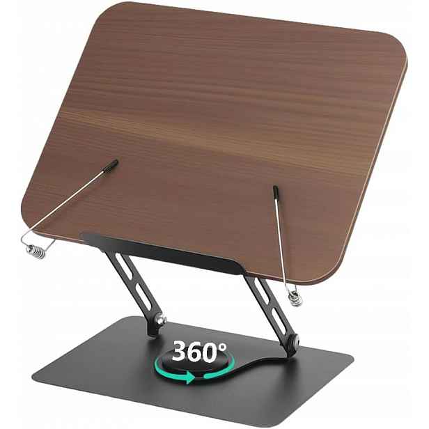 Skládací Stojan Na Knihy A Tablety 30 X 23.8 CM – Nastavitelná Výška