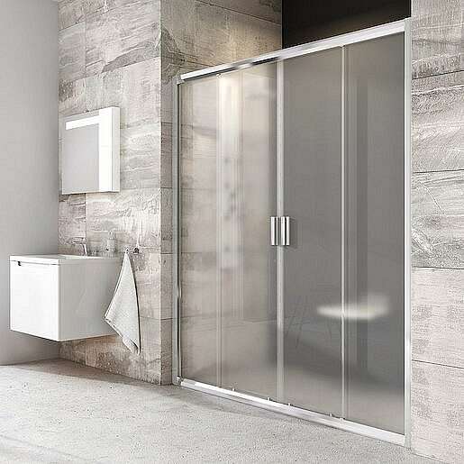 Sprchové dveře 190x190 cm Ravak Blix chrom lesklý 0YVL0C00ZG