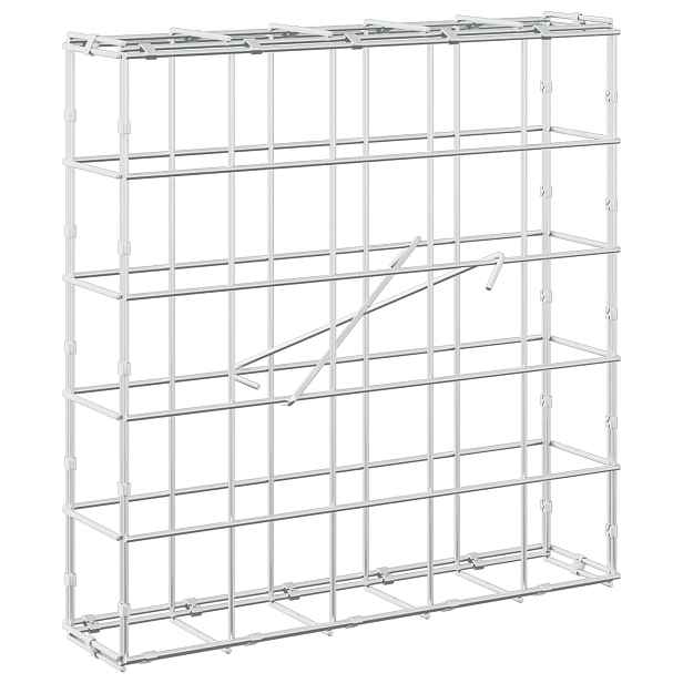 vidaXL Gabion s drátem 3,5 mm a síťkou 10x10 cm 50x10x50 cm