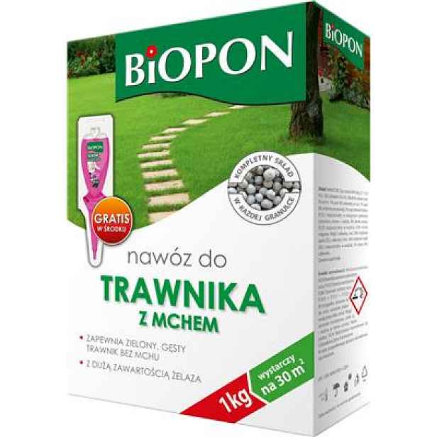 Hnojivo na trávníky s mechem 1 kg