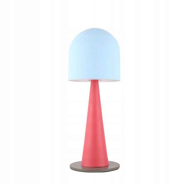 Stolní lampa Candellux modro-červená houba