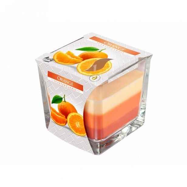 Svíčka ve skle Duha Pomeranč, 170 g