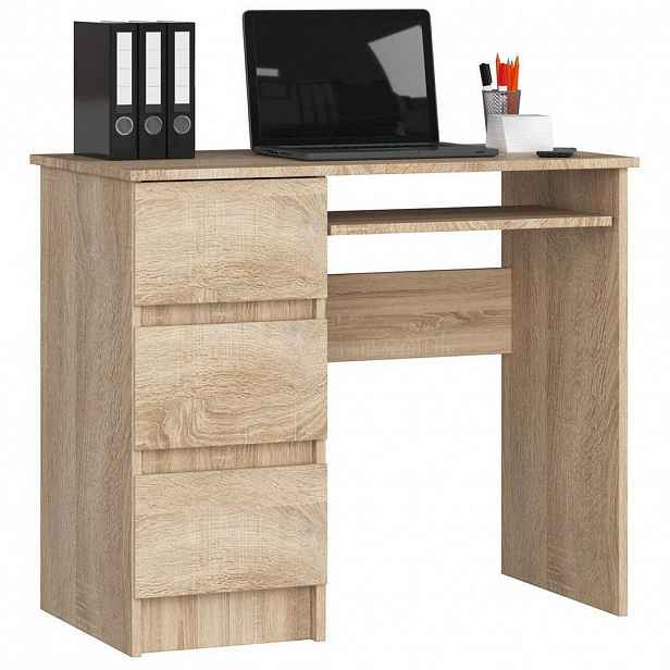 RAUMHIRSCH FURNITURE PSACÍ STŮL dub Sonoma 77/90/50