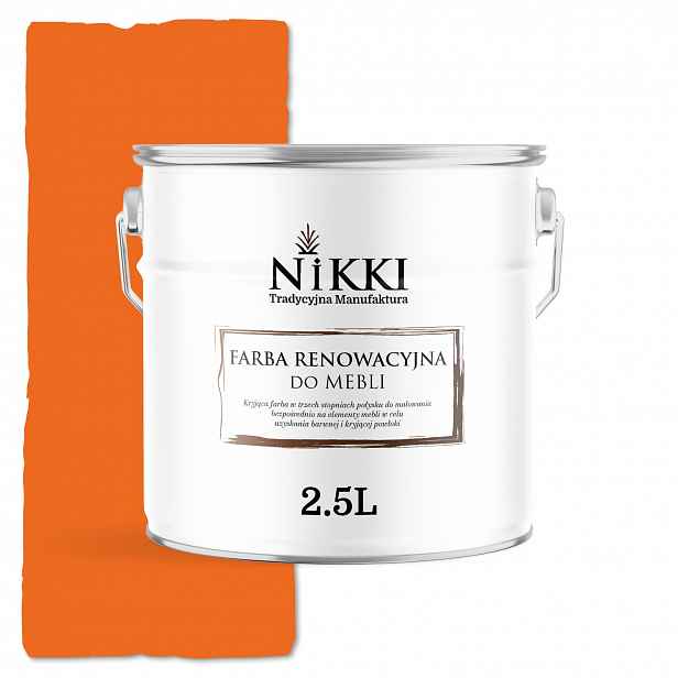 Barva Na Kuchyňský Nábytek Přední Část Červená Oranžová RAL2008 Polomatná 2,5 L