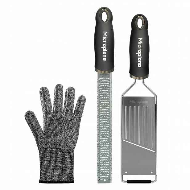 Microplane Gourmet sada tarek MC-36179 s rukavicí