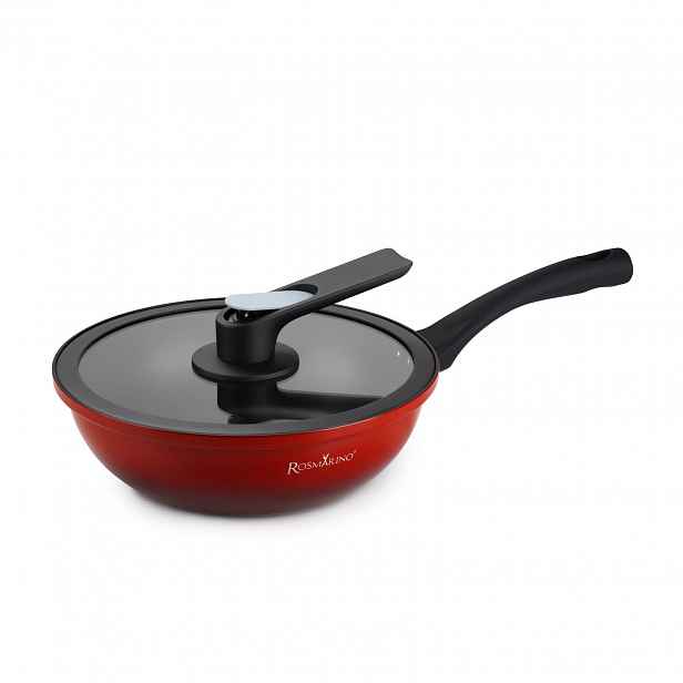 Nízkotlaký wok s inteligentní poklicí Rosmarino Fresh Cooker – 28 cm