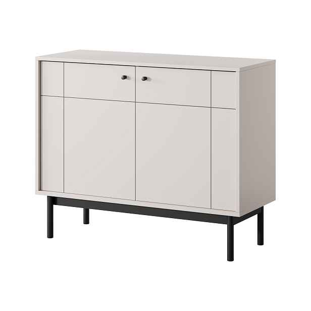 Piaski Komoda Japandi 104 cm kašmír