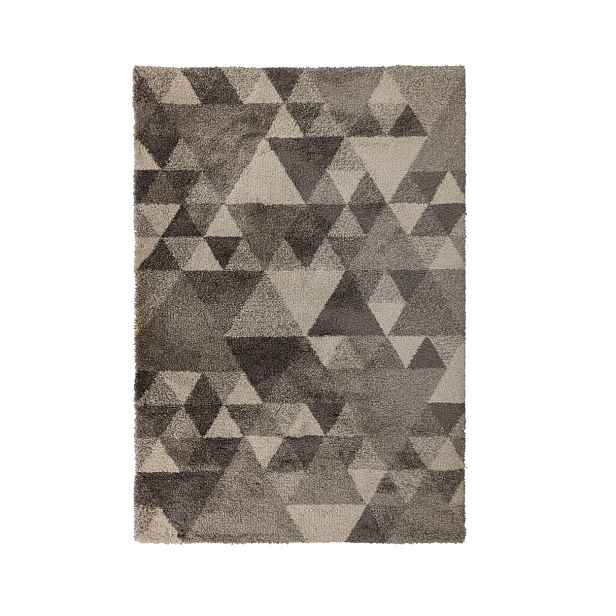 AKCE: 160x230 cm Kusový koberec Dakari Nuru Grey/Ivory, šedá, chodba / předsíň, Flair Rugs