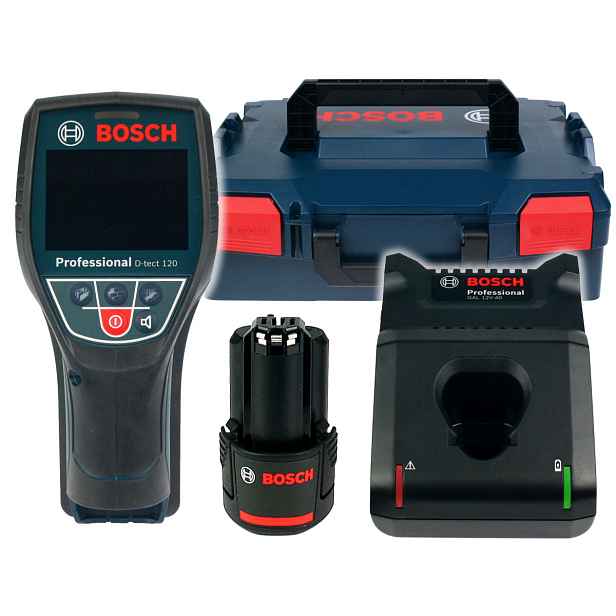 Detektor Bosch Professional D-Tect 120 Set 0601081301 L-Boxx 2Ah