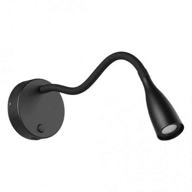 Nástěnná lampa Eglo černá ocel 901781