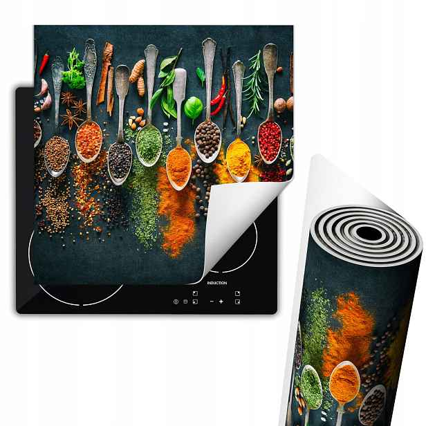 Ochranná Podložka Na Svinovací Sporák 60x52 cm Koření Lžíce
