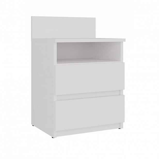 RAUMHIRSCH FURNITURE NOČNÍ STOLEK Bílý 40/59/32